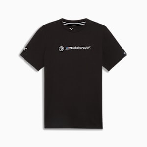 BMW M Motorsport Men's Logo Tee+, PUMA Black, extralarge