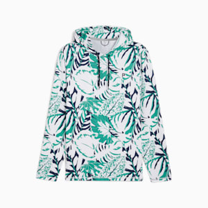メンズ ゴルフ PUMA x PTC パームグリッチ フーディー, Sparkling Green-Fresh Mint, extralarge-JPN