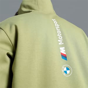 BMW M Motorsport Fleece Men's Relaxed Fit Hoodie, Calming Green, extralarge-IND