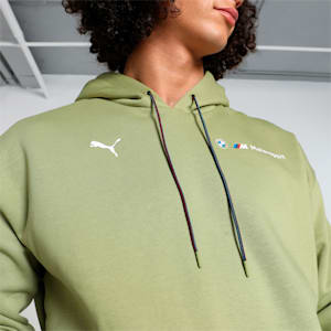 BMW M Motorsport Fleece Men's Relaxed Fit Hoodie, Calming Green, extralarge-IND