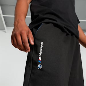 BMW M Motorsport Men's Relaxed Fit Fleece Pants, PUMA Black, extralarge-IND