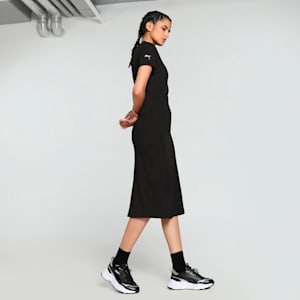 BMW M Motorsport Women's Slim Fit Dress, PUMA Black, extralarge-IND