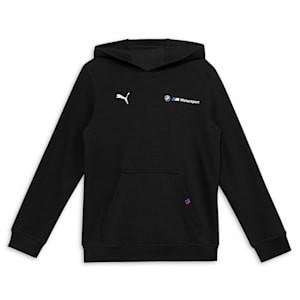 BMW M Motorsport Youth Hoodie, PUMA Black, extralarge-IND