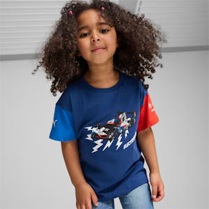 BMW M Motorsport Kid's Relaxed Fit Tee, Pro Blue-M color, extralarge-IND