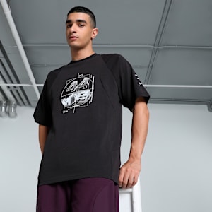 PUMA x MAPF1 x RÆBURN Drivers Men's Motorsport Tee, PUMA Black-_44, extralarge-IND