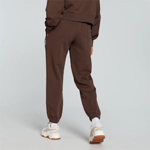 Pivot Basketball Women's Relaxed Fit Sweat Pants, Espresso Brown, extralarge-IND
