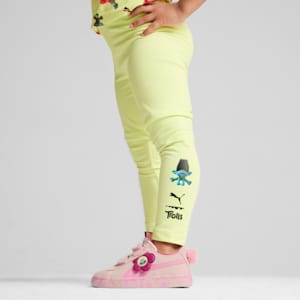 PUMA x TROLLS Kid's Leggings, Cool Cucumber, extralarge-IND