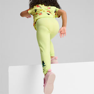 PUMA x TROLLS Kid's Leggings, Cool Cucumber, extralarge-IND