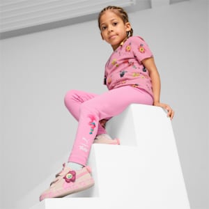 PUMA x TROLLS Kid's Leggings, Mauved Out, extralarge-IND