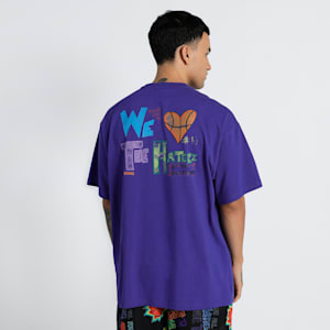 Getting Crafty Basketball Oversized Fit Tee, Lapis Lazuli, extralarge-IND