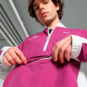 PUMA x MÁS TIEMPO Men's Relaxed Fit Track Top, Magenta Gleam, extralarge-IND