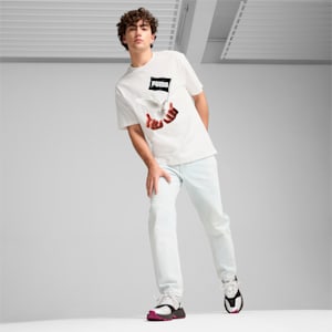 メンズ PUMA x MAS TIEMPO 24 半袖 Tシャツ, PUMA White, extralarge-JPN