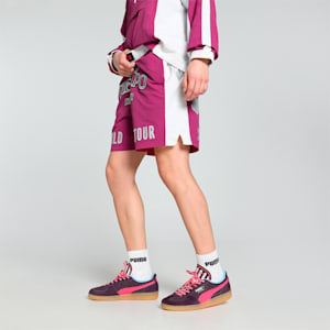 PUMA x MÁS TIEMPO Men's Relaxed Fit Shorts, Magenta Gleam, extralarge-IND