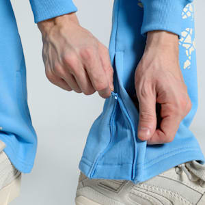 HOOPS x LAFRANCÉ Mosaic Men's Basketball Sweatpants, Team Light Blue, extralarge-IND