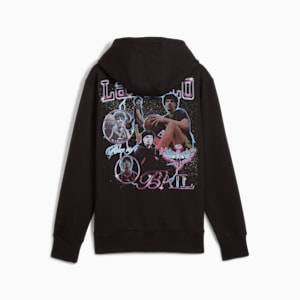Sudadera de baloncesto con capucha para hombre PUMA x LAMELO BALL Iridescent Hornets, PUMA Black, extralarge