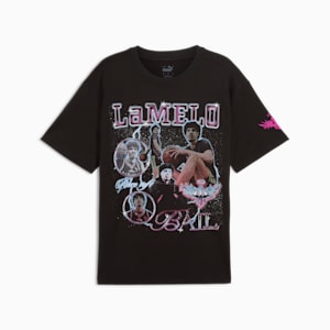 PUMA x LAMELO BALL Iridescent Men's Basketball Tee, PUMA Black, extralarge