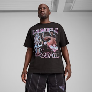 PUMA x LAMELO BALL Iridescent Men's Basketball Tee, PUMA Black, extralarge