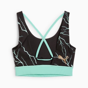 Sport Bra Mujer PUMA HOOPS x HARRY POTTER™, PUMA Black-AOP, extralarge