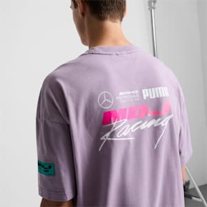 Mercedes-AMG Petronas F1® Team x Mad Dog Jones Men's Graphic Tee II, Pale Plum, extralarge
