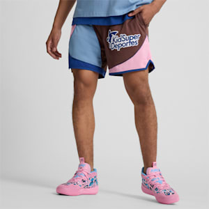 PUMA x KIDSUPER Men's Shorts, Chestnut Brown, extralarge