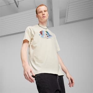 メンズ プーマ チーム フォー ザ ファンベース 半袖 Tシャツ, Alpine Snow, extralarge-JPN