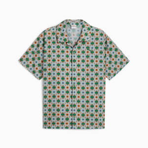 CLASSICS Short Sleeve Woven Shirt, Archive Green, extralarge-IND