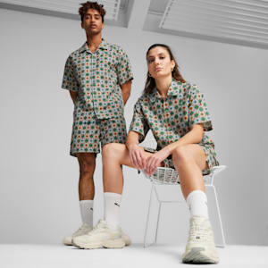 CLASSICS Short Sleeve Woven Shirt, Archive Green, extralarge-IND