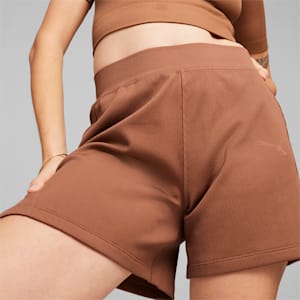 DARE TO Women's Flared Shorts, Brown Mushroom, extralarge-IND