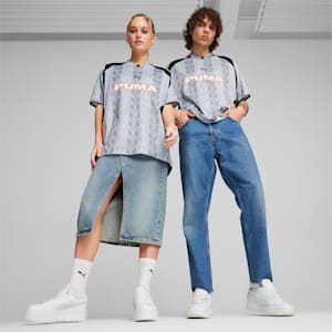 Football Nostalgia Unisex Relaxed Fit Jersey, Silver Mist, extralarge-IND