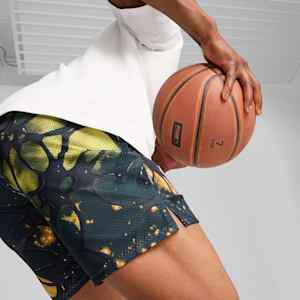メンズ バスケットボール シグネチャー MELO 50TH ショーツ, PUMA Black-AOP, extralarge-JPN