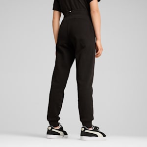 ESS+ Logo Big Kids' Sweatpants, PUMA Black, extralarge