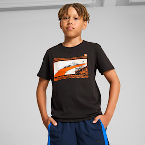 PUMA x ROCKET LEAGUE Big Kids' Tee, PUMA Black, extralarge