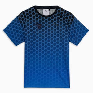 PUMA x ROCKET LEAGUE All-Over Print Youth Relaxed Fit Tee, Club Navy, extralarge-IND