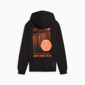 PUMA x ROCKET LEAGUE Big Kids' Hoodie, PUMA Black, extralarge