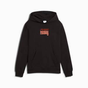 PUMA x ROCKET LEAGUE Big Kids' Hoodie, PUMA Black, extralarge