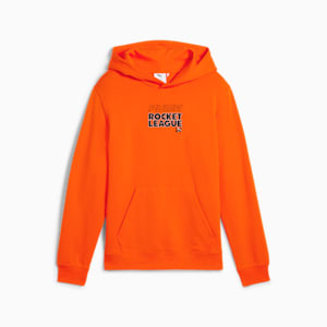 PUMA x ROCKET LEAGUE Big Kids' Hoodie, Flame Flicker, extralarge