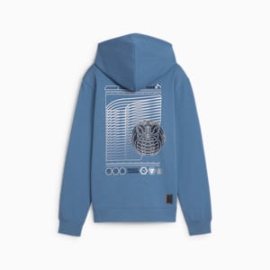 PUMA x ROCKET LEAGUE Big Kids' Hoodie, Blue Horizon, extralarge