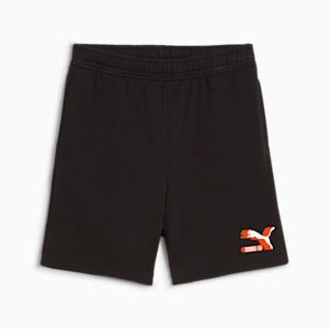 PUMA x ROCKET LEAGUE Big Kids' Shorts, PUMA Black, extralarge