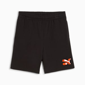 PUMA x ROCKET LEAGUE Youth Shorts, PUMA Black, extralarge