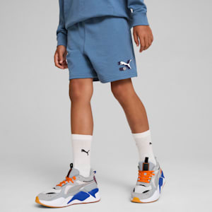 PUMA x ROCKET LEAGUE Big Kids' Shorts, Blue Horizon, extralarge