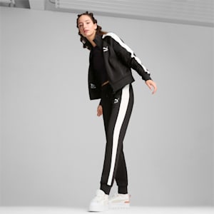 ICONIC Women's T7 Track Jacket, PUMA Black, extralarge