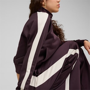 ICONIC Women's T7 Track Jacket, Midnight Plum, extralarge