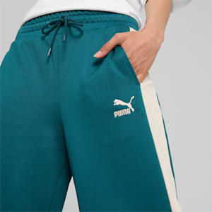 Pantalon de survêtement en maille T7 ICONIC Femme, Cold Green, extralarge