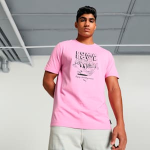 GRAPHICS Bowl Men's Tee, Mauved Out, extralarge-IND