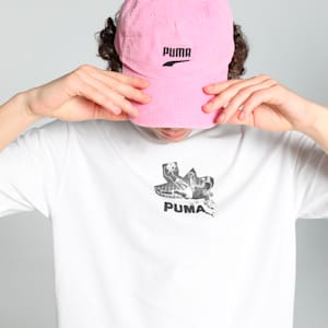 GRAPHICS Bicycle Kick Men's Relaxed Fit Tee, PUMA White, extralarge-IND