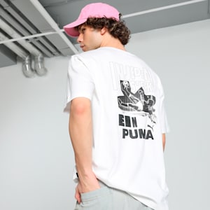 GRAPHICS Bicycle Kick Men's Relaxed Fit Tee, PUMA White, extralarge-IND
