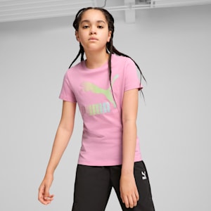 Playera Adolescente CLASSICS Shiny Logo, Mauved Out, extralarge