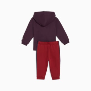 MINICATS PLAY LOUD 2-Piece Toddlers' Jogger Set, Midnight Plum, extralarge