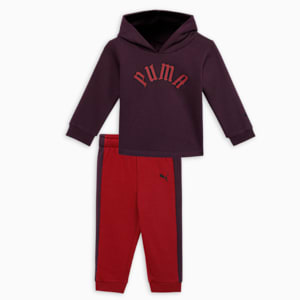 PLAY LOUD MINICATS Toddlers' Jogger Set, Midnight Plum, extralarge-IND