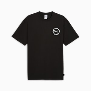 PUMA x LMC Cat Tee Men, PUMA Black, extralarge